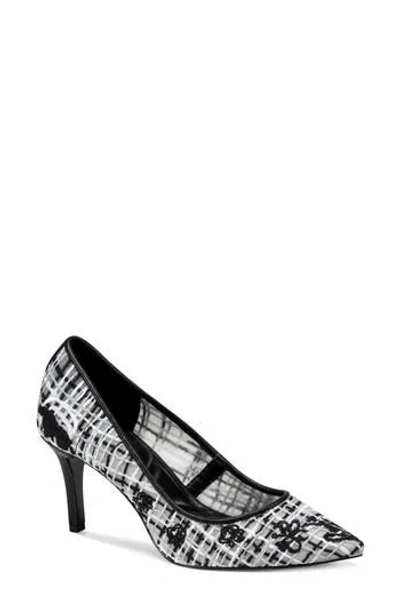 Karl Lagerfeld Royale Whimsy Pointed Toe Pump In Multi