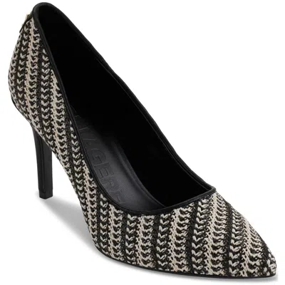 Karl Lagerfeld Royale Womens Embellished Pumps In Black