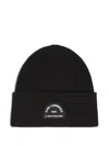 Karl Lagerfeld Rue St. Guillaume Beanie In Black