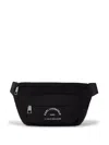 Karl Lagerfeld Rue St-guillaume Belt Bag In Black