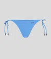 Karl Lagerfeld Rue St-guillaume Bikini Bottoms In Blue