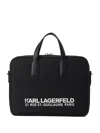 Karl Lagerfeld Rue St-guillaume Briefcase In Black