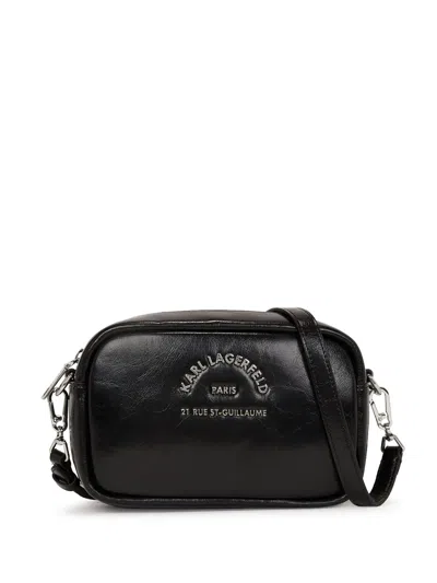 Karl Lagerfeld Rue St-guillaume Camera Bag In Black