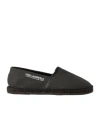 Karl Lagerfeld Rue St-guillaume Kamino Locator Shoes With Linen Soles In Black