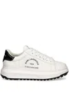 Karl Lagerfeld Rue St Guillaume Kapri Lug Sneakers In White