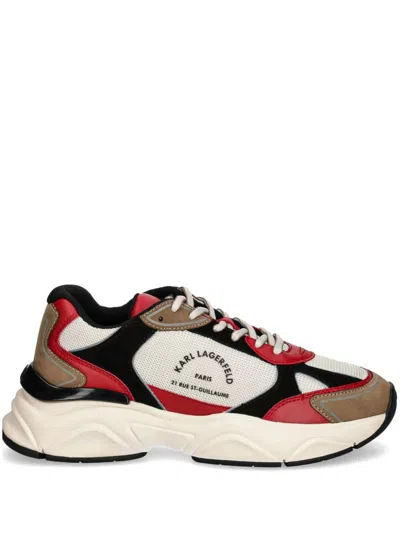 Karl Lagerfeld Rue St-guillaume Komet Low-top Sneakers In Neutrals