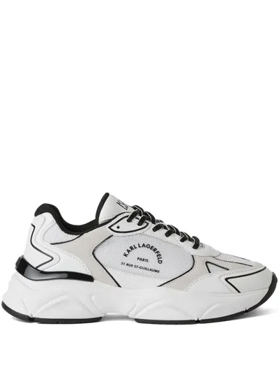 Karl Lagerfeld Rue St-guillaume Komet Low-top Sneakers In White