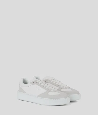 Karl Lagerfeld Rue St-guillaume Maxi Kup Sneakers In White