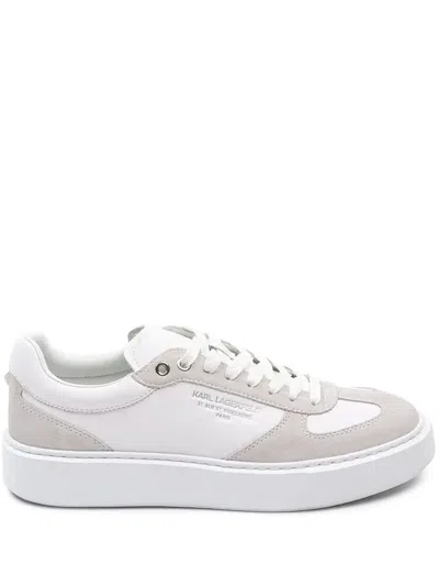 Karl Lagerfeld Rue St-guillaume Maxi Kup Sneakers In White