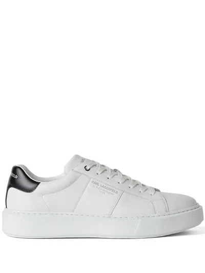 Karl Lagerfeld Rue St-guillaume Maxi Kup Sneakers In White