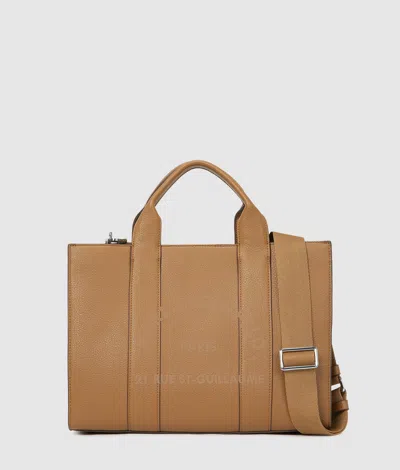 Karl Lagerfeld Rue St-guillaume Medium Tote Bag In Brown