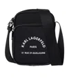 Karl Lagerfeld Rue St. Guillaume Messenger Bag In Black