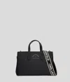 Karl Lagerfeld Rue St-guillaume Metal Satchel Bag