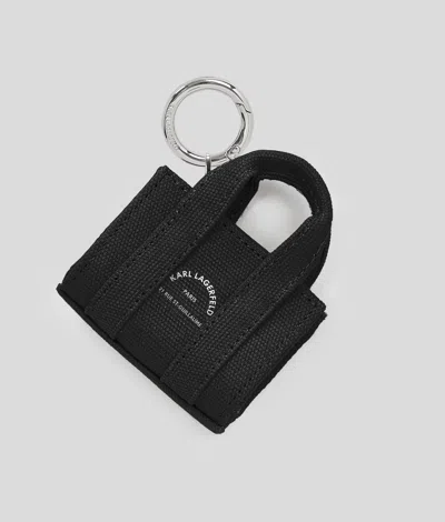 KARL LAGERFELD RUE ST-GUILLAUME SHOPPER KEYCHAIN