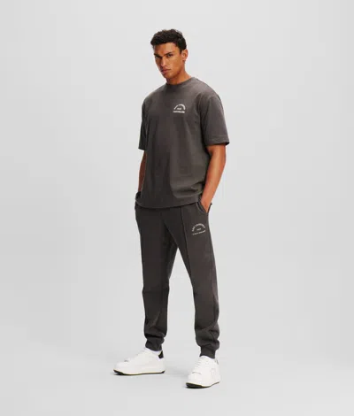 Karl Lagerfeld Rue St-guillaume Sweatpants In Gray