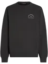 Karl Lagerfeld Rue St-guillaume Sweatshirt In Grey