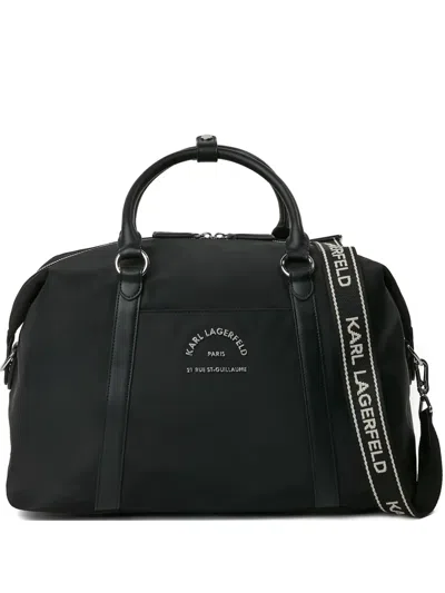 Karl Lagerfeld Rue St-guillaume Tote Bag In Black