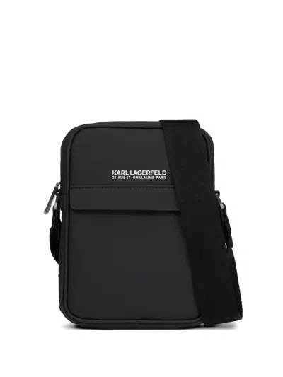 Karl Lagerfeld Rue St-guillaume Crossbody Bag In Black
