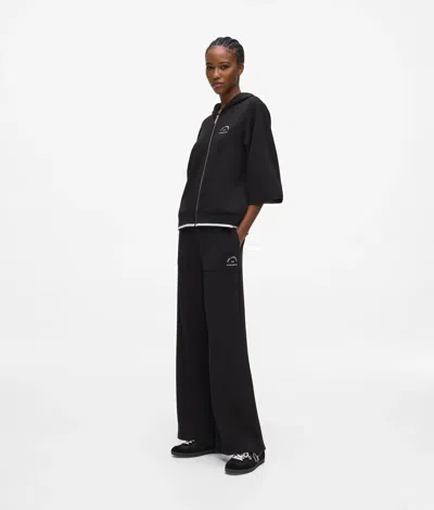 Karl Lagerfeld Rue St-guillaume Patch Pocket Sweatpants In Black