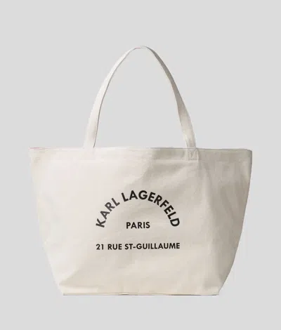 Karl Lagerfeld Rue St-guillaume Shopper In Brown