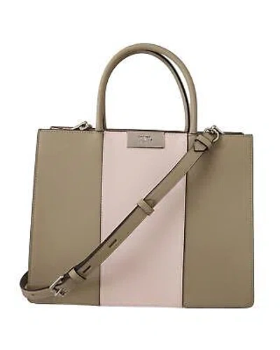 Pre-owned Karl Lagerfeld Sage Tote Shoulder Bag - Tote Bags - Green -size One Size