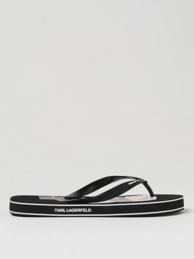 Karl Lagerfeld Sandals  Men Color Black