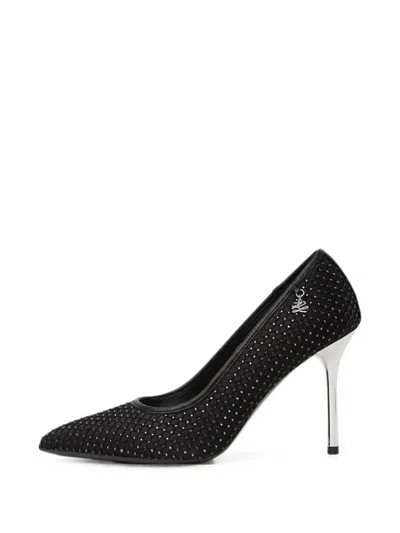 Karl Lagerfeld Sarabande Gemstone-embellished Pumps In Black