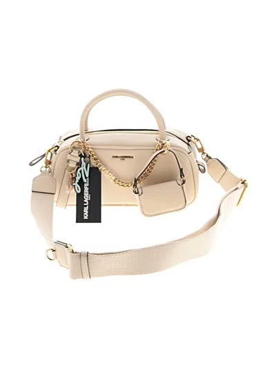 Karl Lagerfeld Satchel In Ivory
