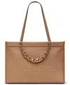 Karl Lagerfeld Savoie Large Leather Tote In Brown
