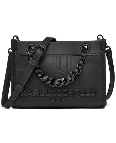 Karl Lagerfeld Savoie Magnetic Snap Crossbody Bag