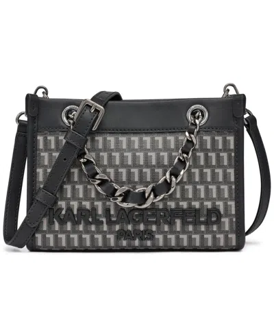 Karl Lagerfeld Savoie Magnetic Snap Crossbody Bag