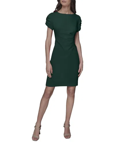 Karl Lagerfeld Scuba Dress In Green
