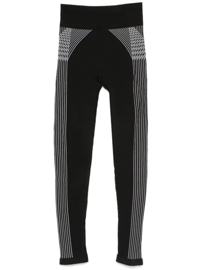 Karl Lagerfeld Seamless Leggings In Black