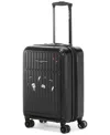 Karl Lagerfeld Sentimental Voyage 21" Upright Luggage In Black