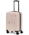 Karl Lagerfeld Sentimental Voyage 25" Upright Luggage In Pink