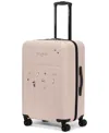 Karl Lagerfeld Sentimental Voyage 25" Upright Luggage In Pink