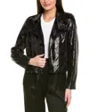 Karl Lagerfeld Sequin Chevron Moto Jacket