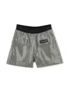 Karl Lagerfeld Sequin-embellished Shorts In Green