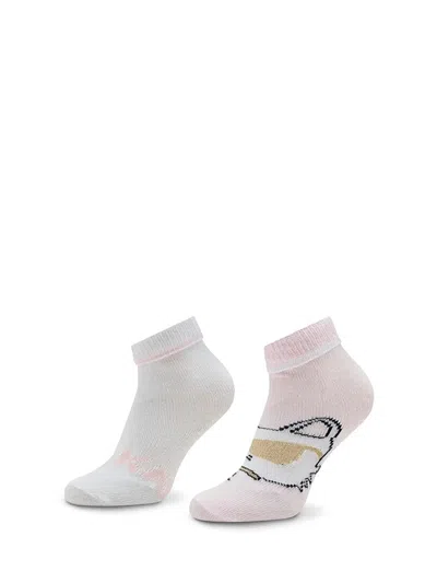 Karl Lagerfeld Set 2 Pairs Socks In Multi