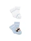 Karl Lagerfeld Set 2 Socks In Blue