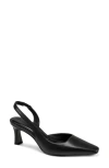 Karl Lagerfeld Sheenz Pointed Toe Slingback Pump In Animal Print