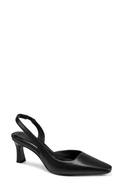 Karl Lagerfeld Sheenz Pointed Toe Slingback Pump In Animal Print