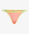 Karl Lagerfeld Sheer Brazilian Brief In Pink