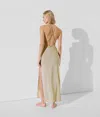 Karl Lagerfeld Shimmer Beach Dress In Gray
