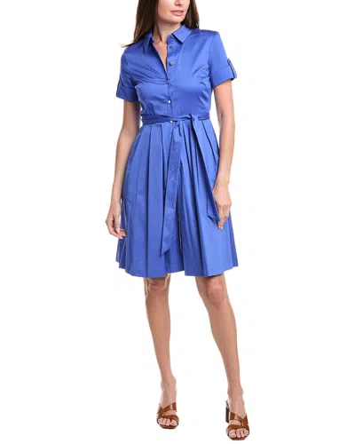 Karl Lagerfeld Shirt Dress In Blue