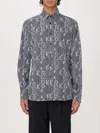Karl Lagerfeld Shirt  Men Color Black In Schwarz