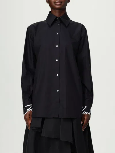 Karl Lagerfeld Shirt  Woman Color Black