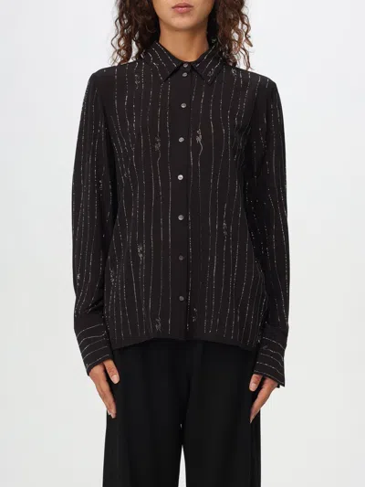 Karl Lagerfeld Shirt  Woman Color Black In Schwarz