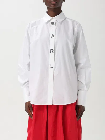 Karl Lagerfeld Shirt  Woman Color White