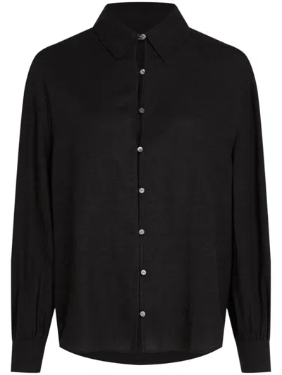 Karl Lagerfeld Shirts In Black